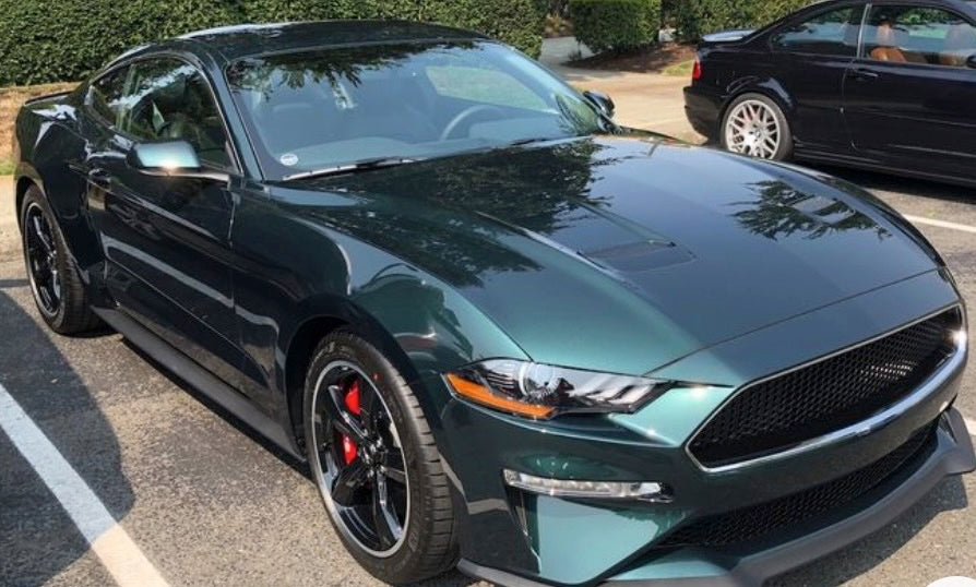 FORD PY dark highland green COLOR MATCHING VINYL WRAP