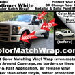 Load image into Gallery viewer, Body Paint Color Matching vinyl wrap - bumper chrome delete wrap