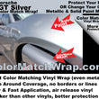 Load image into Gallery viewer, Body Paint Color Matching vinyl wrap - chrome delete wrap