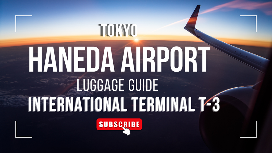 Haneda Airport luggage forwarding for Japan shopping trip