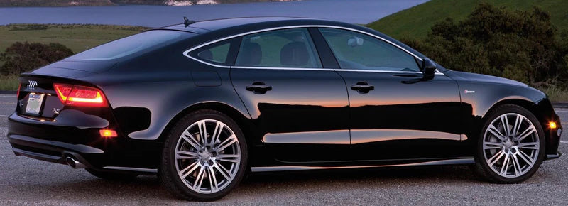 AUDI LAMBORGHINI VOLKSWAGEN Porsche LZ9Y PHANTOM BLACK VINYL WRAP - PA ...