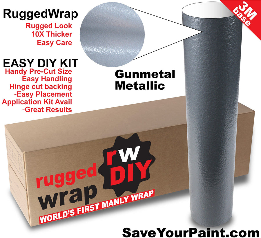 Bed-Liner-Style for Rocker Panels vehicle wrap project example with Color Match Wrap context