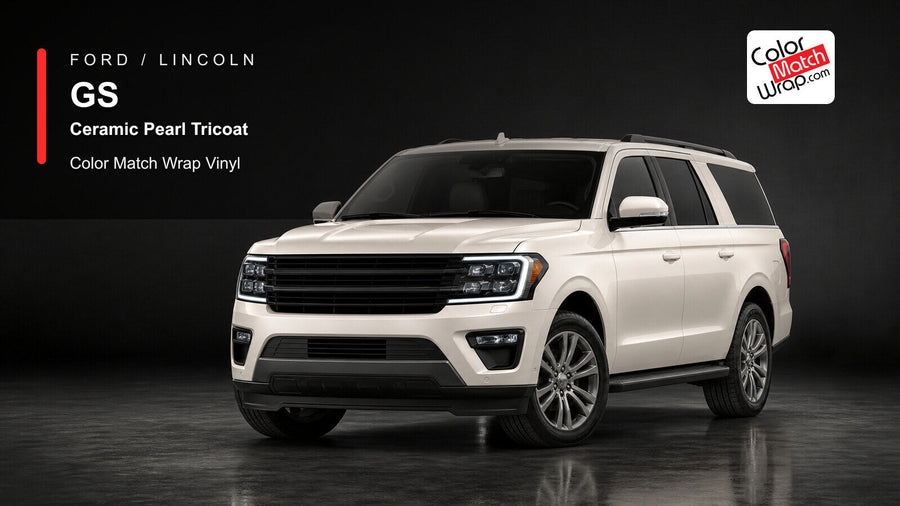 Ford / Lincoln GS Ceramic Pearl Tricoat Color Match Wrap Vinyl generated SUV graphic
