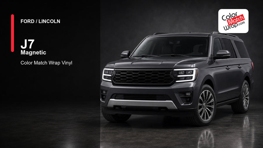 Ford / Lincoln J7 Magnetic Color Match Wrap vinyl