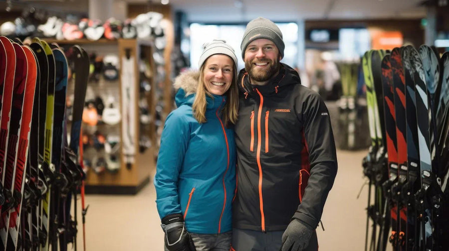 ColorXLabs team shopping for winter gear in Japan