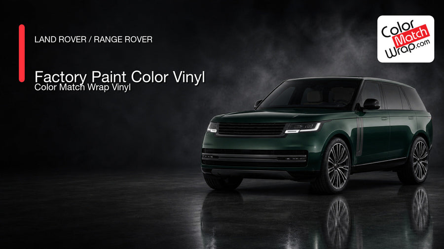 Land Rover / Range Rover Color Match Wrap paint-code vinyl Range Rover-ish SUV presentation image