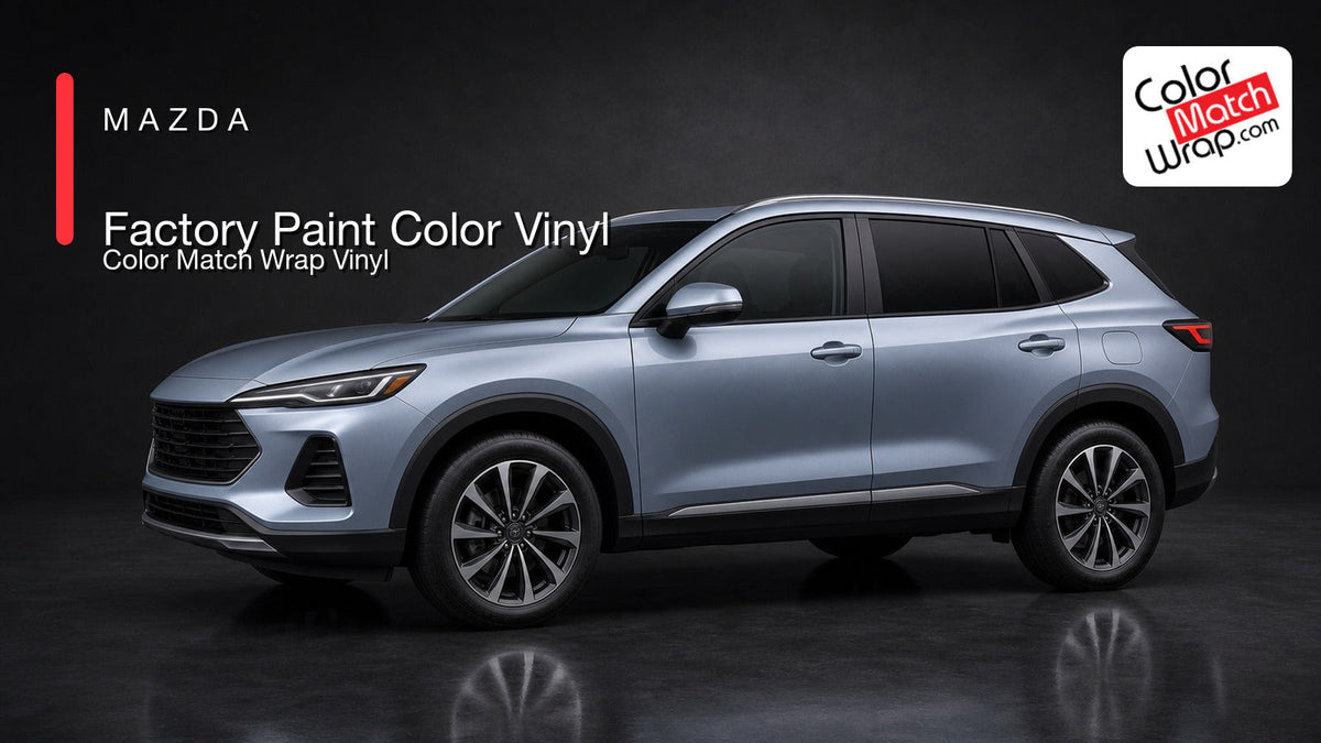 Mazda Factory Car Paint Color Matching Vinyl Wrap – ColorMatchWrap.com