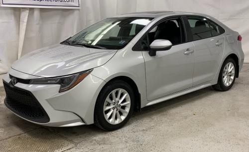 Toyota Corolla in Toyota 1F7 Classic Silver Metallic for scratch repair vinyl