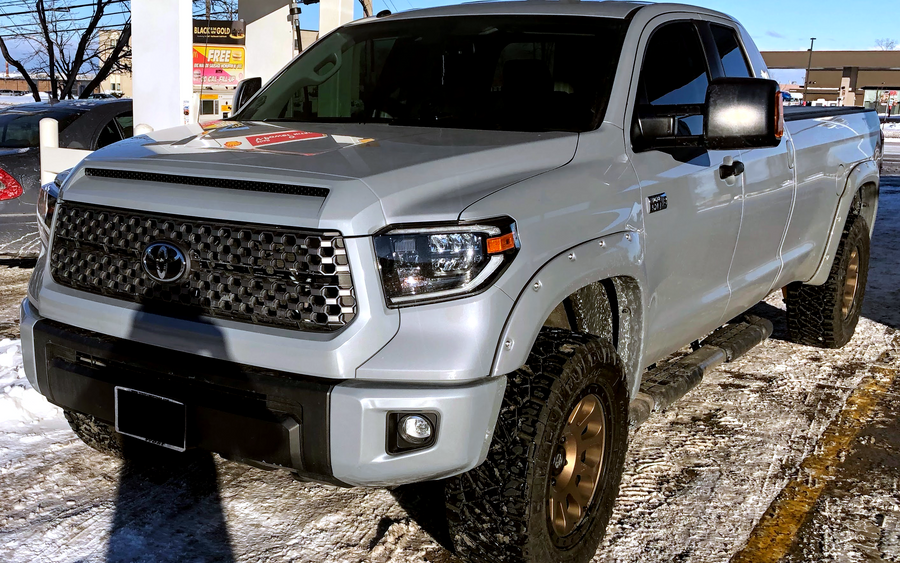 Toyota Cement Gray 1H5 bumper and grille Color Match Wrap blog article image