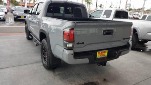 Toyota Tacoma in Toyota 1H5 Cement Gray for truck bumper chrome delete vinyl