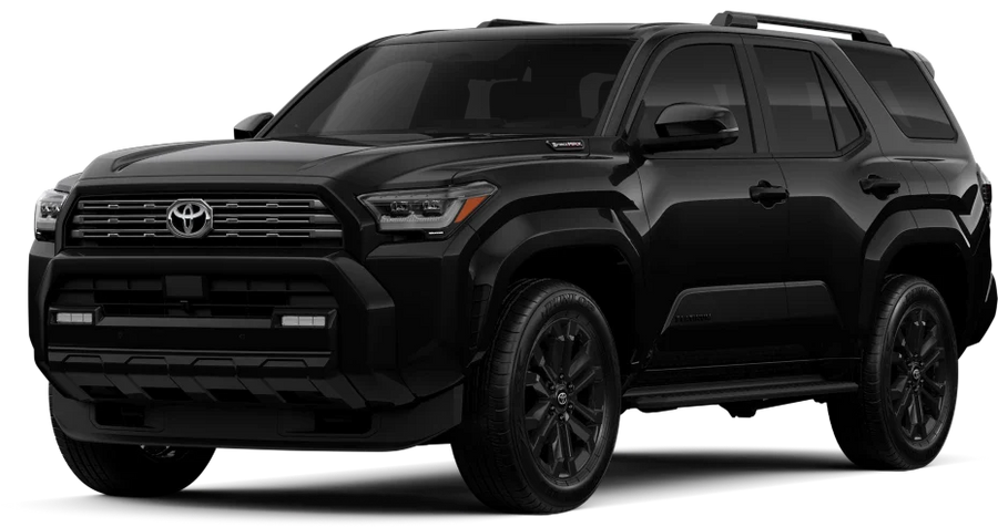 Toyota 4Runner in Toyota 202 Black for chrome delete vinyl