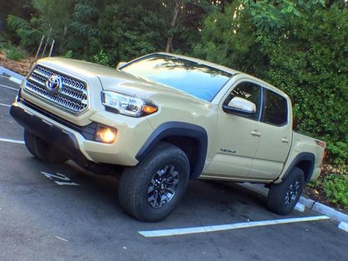 Toyota Tacoma in Toyota 4V6 Quicksand for scratch repair vinyl