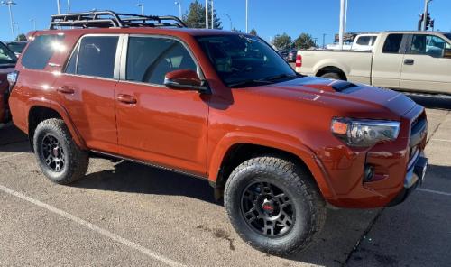 Toyota 4Runner in Toyota 4Z0 Terra for off-road paint repair vinyl