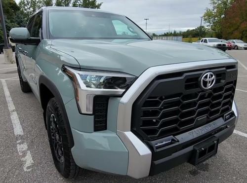 Toyota Tundra in Toyota 6X3 Lunar Rock for body cladding vinyl