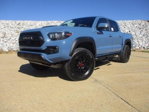 Toyota Tacoma in Toyota 8W2 Cavalry Blue for scratch repair vinyl