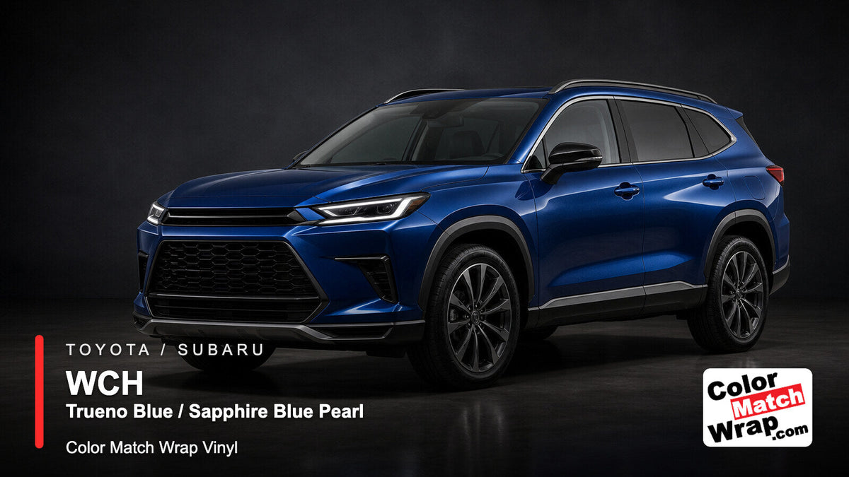 Toyota and Subaru WCH Trueno Blue / Sapphire Blue Pearl Color Match ...