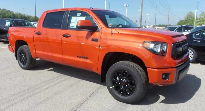 Toyota 4X0 Inferno Red Color Match Wrap paint-code vinyl project