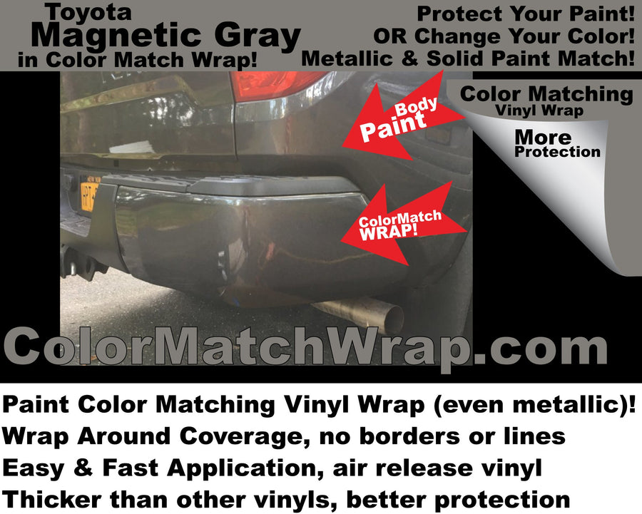 Trim Parts Chrome Delete with Color Matching Color Match Wrap paint-code vinyl project