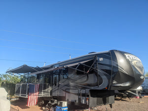 2015 Heartland Cyclone HD 4200 - Toy Hauler SIDE PATIO