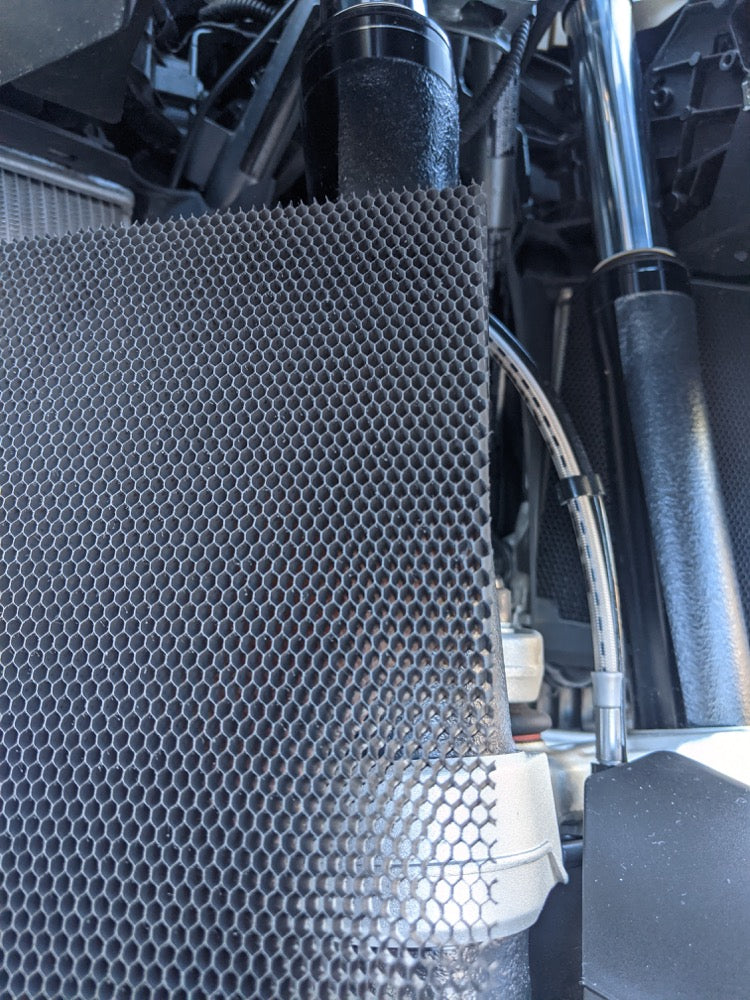 BMW GS GSA 1200 / 1250 Radiator Protector Guards - Aerospace Strong an ...
