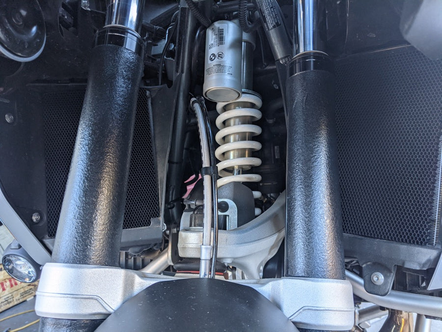 bmw gs 1200 1250 radiator brush protectors