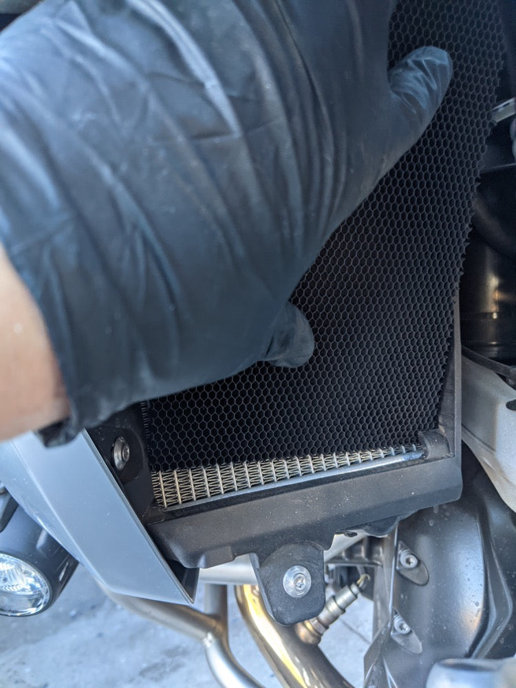 bmw gs 1200 1250 radiator bush guard