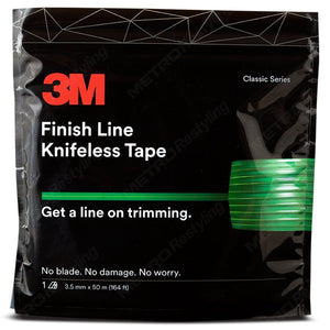 3M Knifeless Finish Line Vinyl Wrap Cutting Tape 50 Meter Roll (164 Ft) for Stripes and More