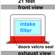Load image into Gallery viewer, used paint booth accordion style
