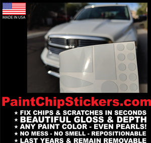 bumper scuff scratch fix sticker vinyl