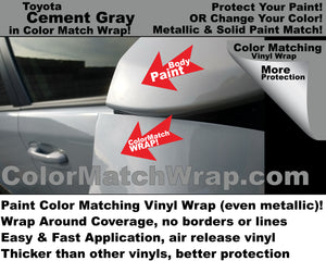 SAMPLE: Color Match Wrap, Body Paint Color Matching Vinyl Wrap