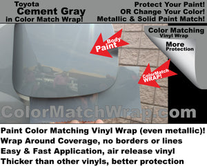 SAMPLE: Color Match Wrap, Body Paint Color Matching Vinyl Wrap