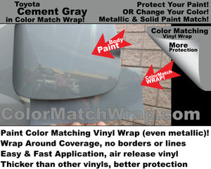 Body Paint Color Matching Vinyl Wrap - Trim Color Match
